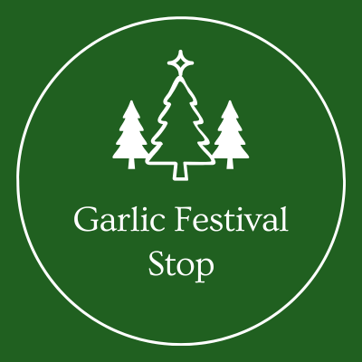 Garlic festival Stop Title Card image
