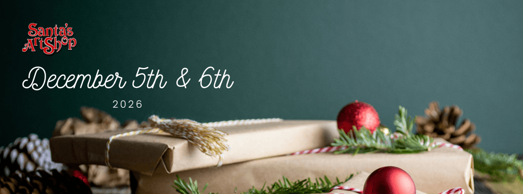 Santa's Art Shop December 5th and 6th, 2026 image