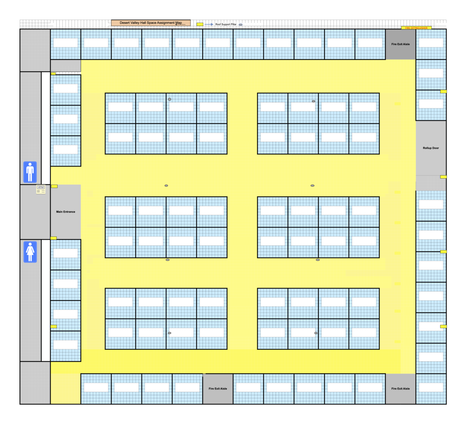 DV Hall map background