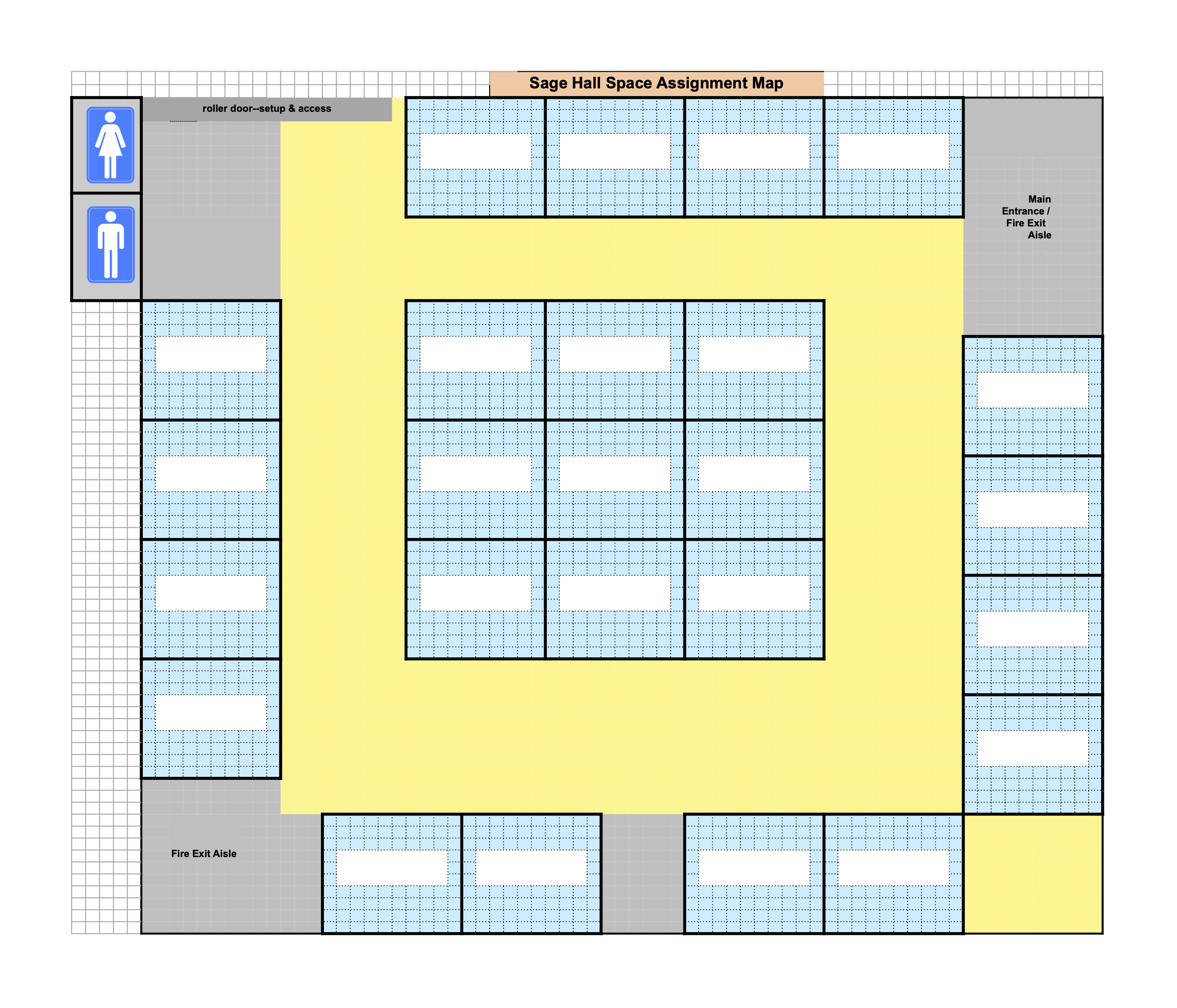 Sage Hall map background